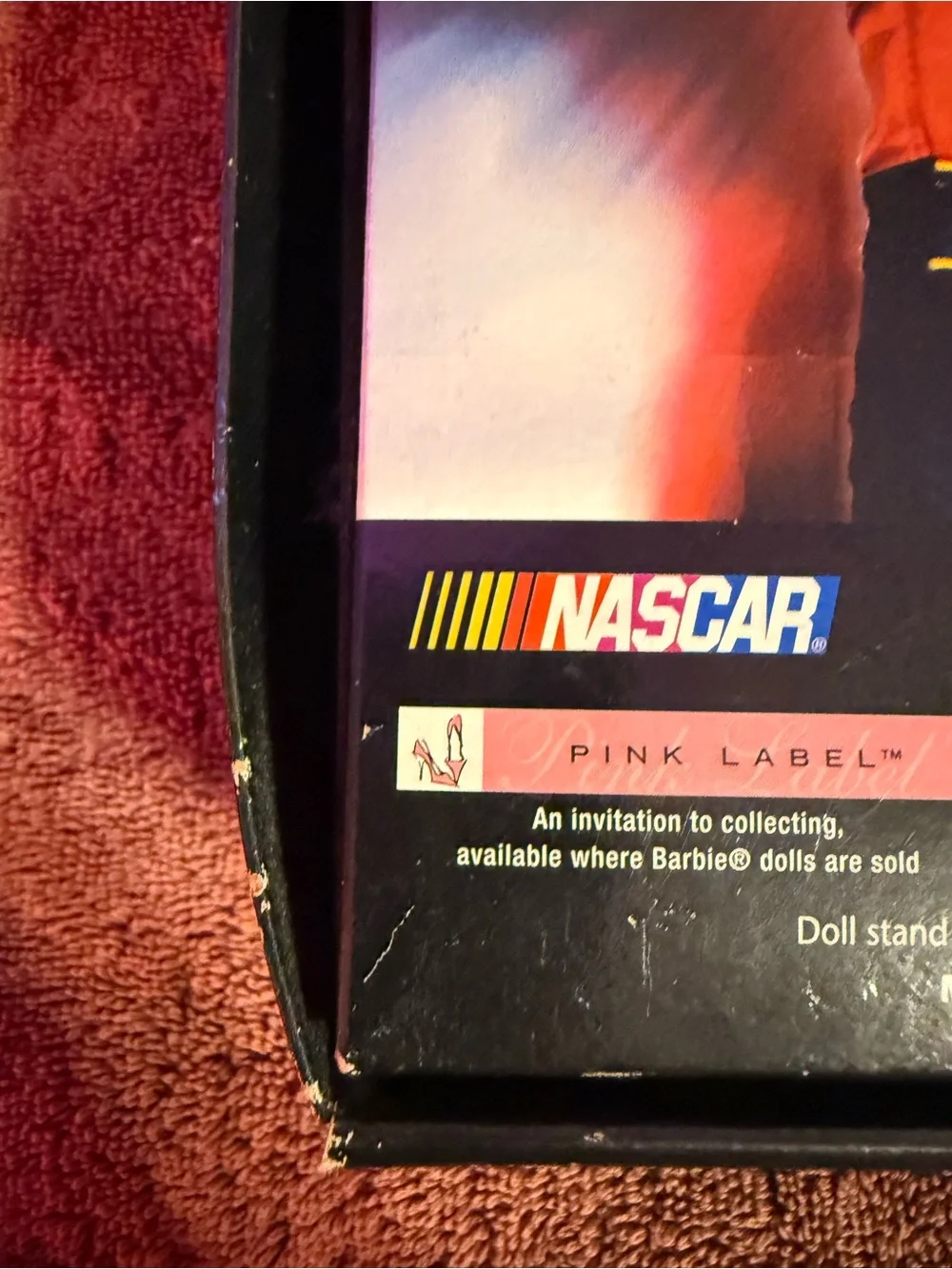 Barbie 2006 NASCAR Jeff Gordon Doll #24 Pink Label K7905 Collector Mattel NRFP